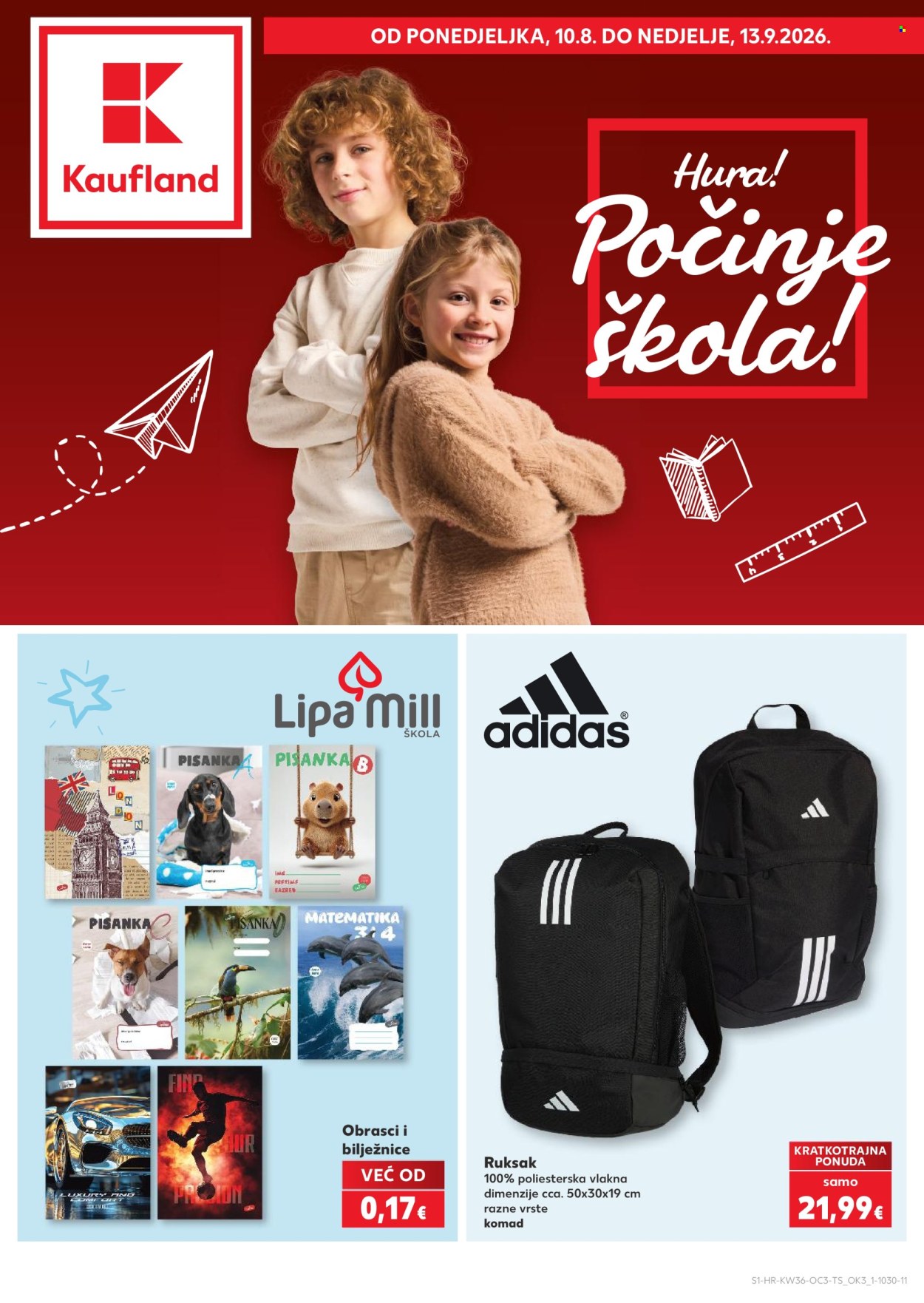 Kaufland katalog - 01.09.2026. - 13.09.2026. Stranica 1