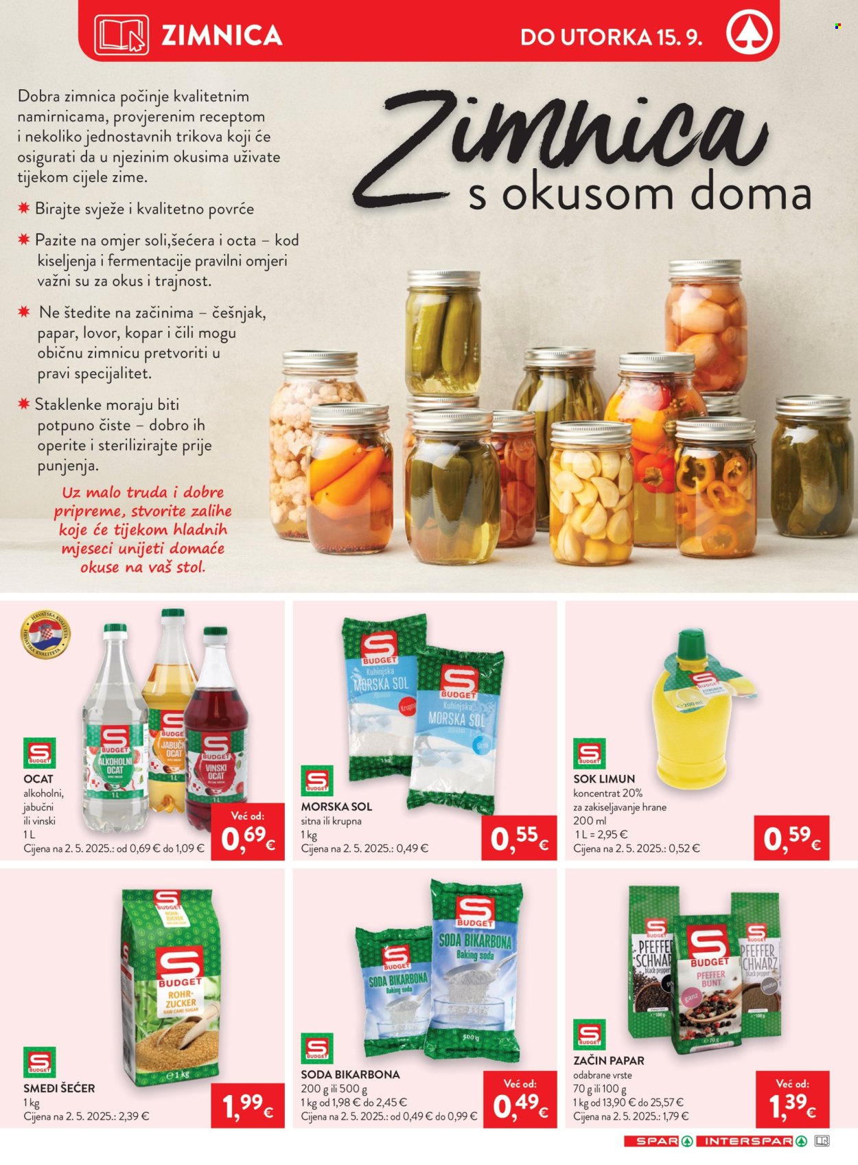 INTERSPAR katalog - 09.09.2026. - 15.09.2026. Stranica 17