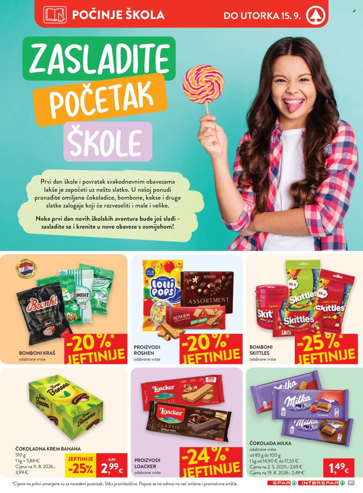 INTERSPAR katalog - 09.09.2026. - 15.09.2026. Stranica 20