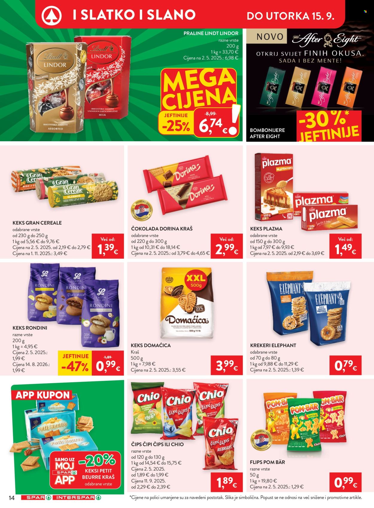 INTERSPAR katalog - 09.09.2026. - 15.09.2026. Stranica 21