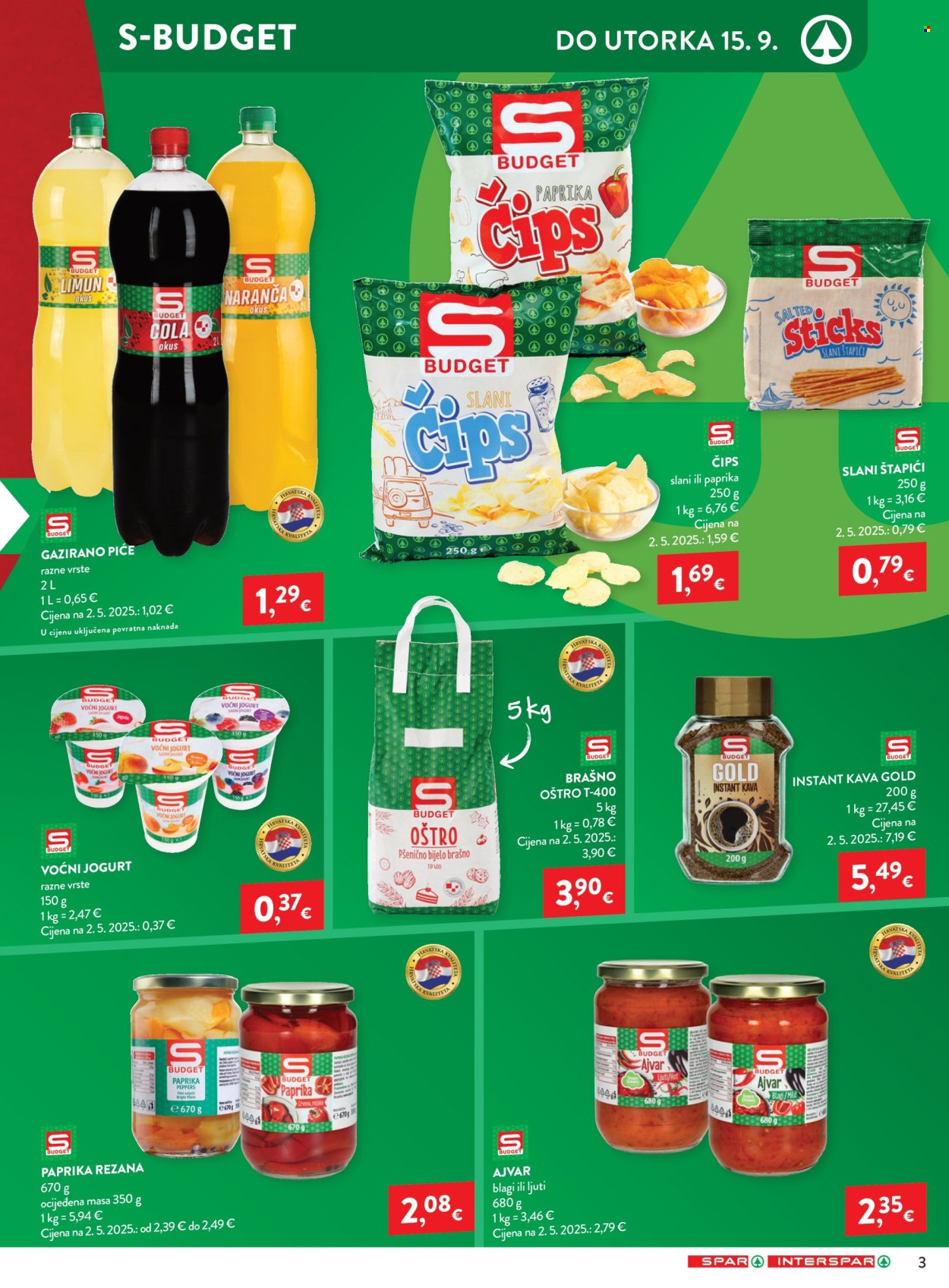 SPAR katalog - 09.09.2026. - 15.09.2026. Stranica 3