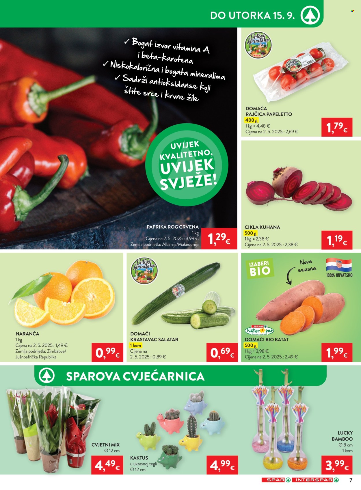 SPAR katalog - 09.09.2026. - 15.09.2026. Stranica 9