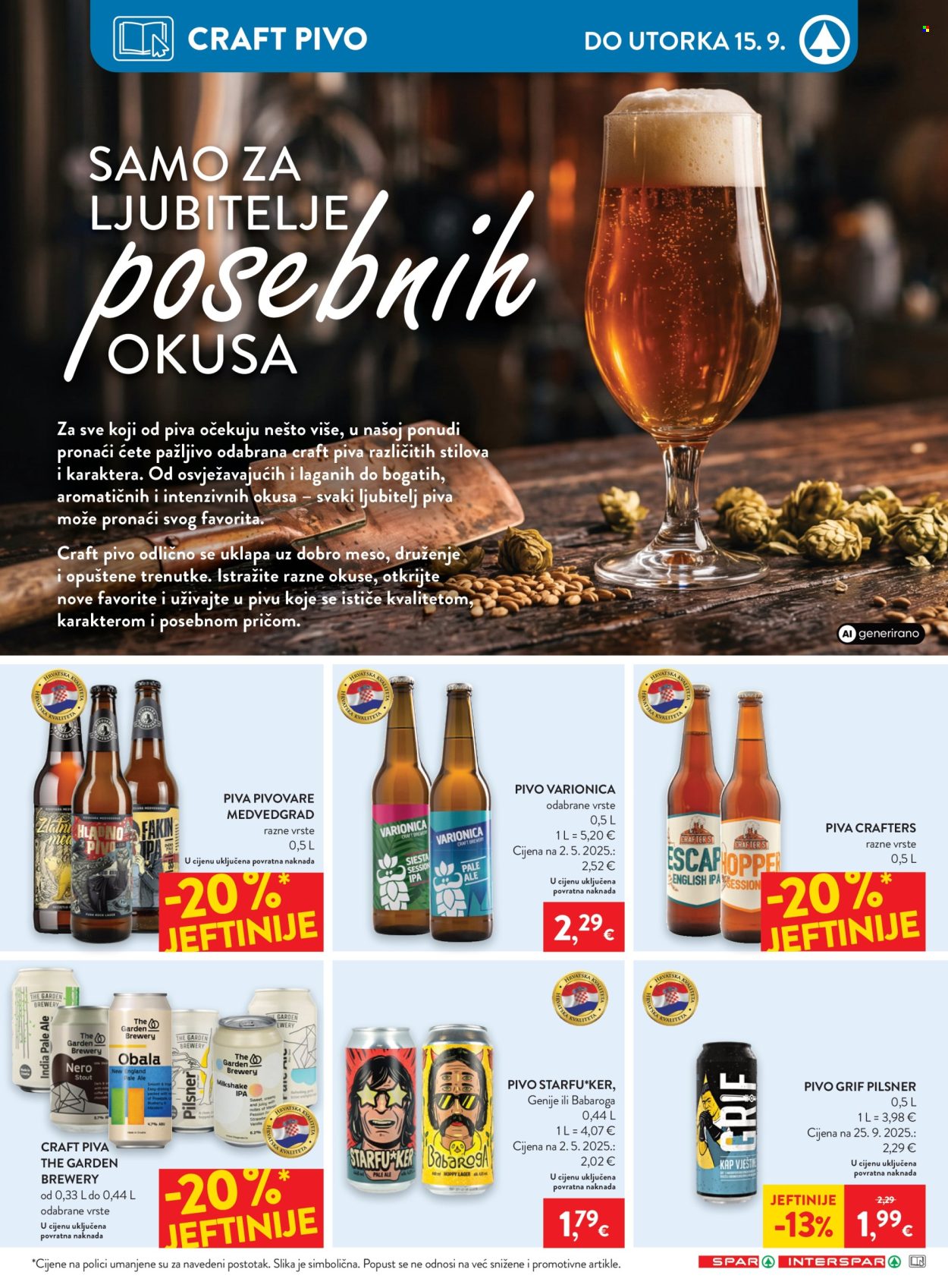 SPAR katalog - 09.09.2026. - 15.09.2026. Stranica 22