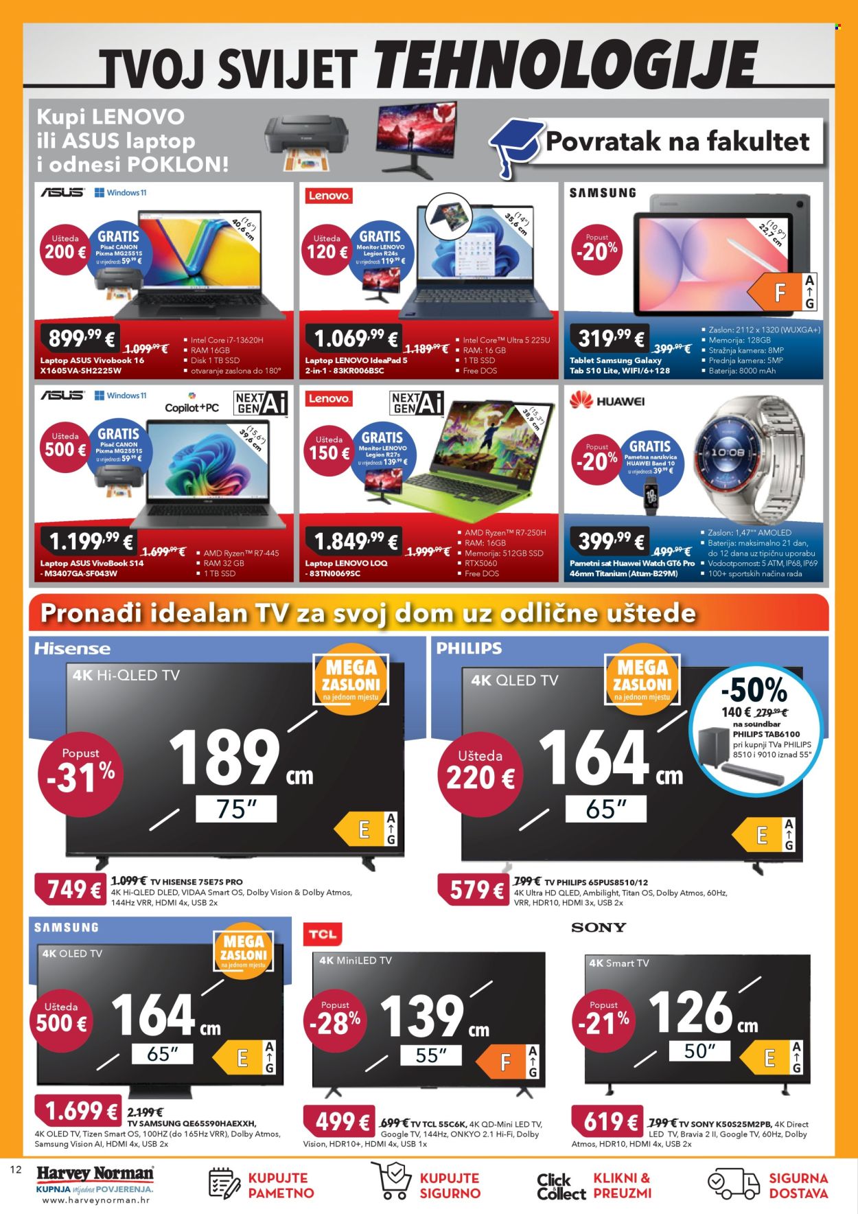 Harvey Norman katalog - 09.09.2026. - 23.09.2026. Stranica 12