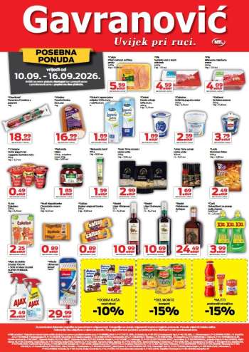 Gavranović katalog - 10.09.2026. - 16.09.2026.