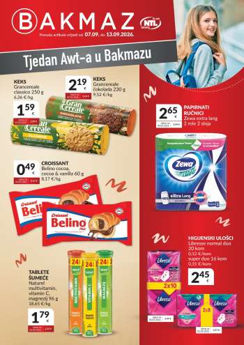 Bakmaz katalog - 07.09.2026. - 13.09.2026.