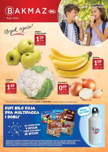 Bakmaz katalog - 16.09.2026. - 22.09.2026.