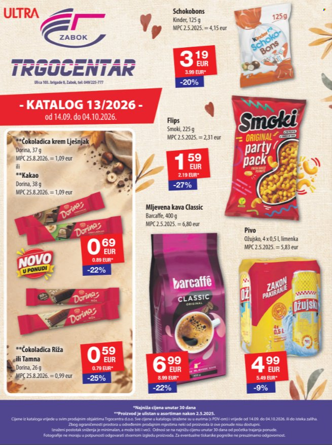 Trgocentar katalog - 14.09.2026. - 04.10.2026. Stranica 1