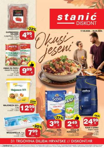 Stanić Diskont katalog - 17.09.2026. - 30.09.2026.