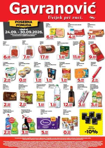Gavranović katalog - 24.09.2026. - 30.09.2026.