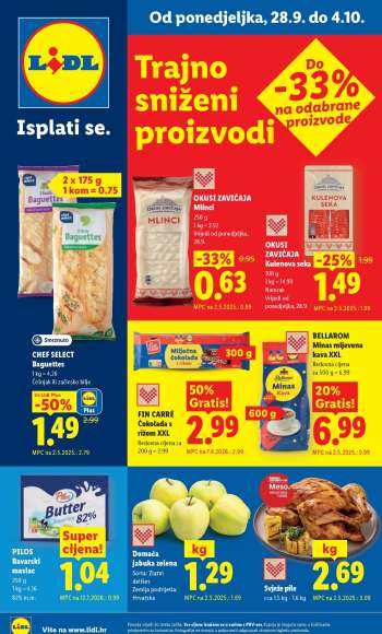 Lidl katalog - 28.09.2026. - 04.10.2026.