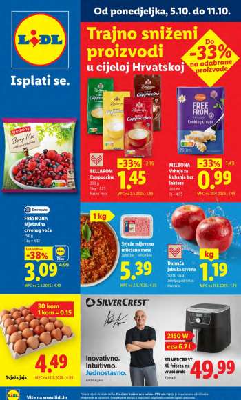 Lidl katalog - 05.10.2026. - 11.10.2026.