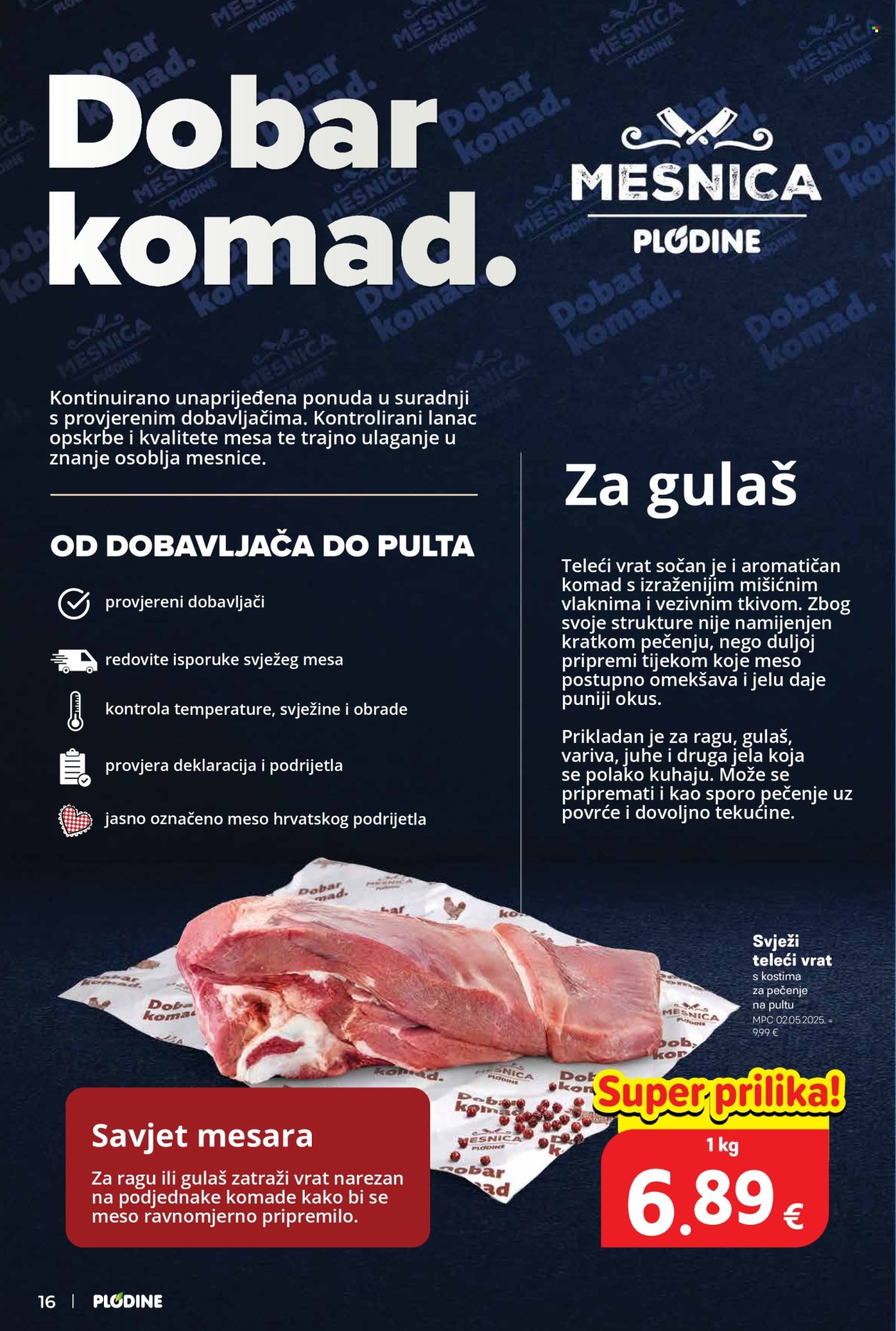 Leták Plodine - 7.10.2026 - 13.10.2026. Strana 16