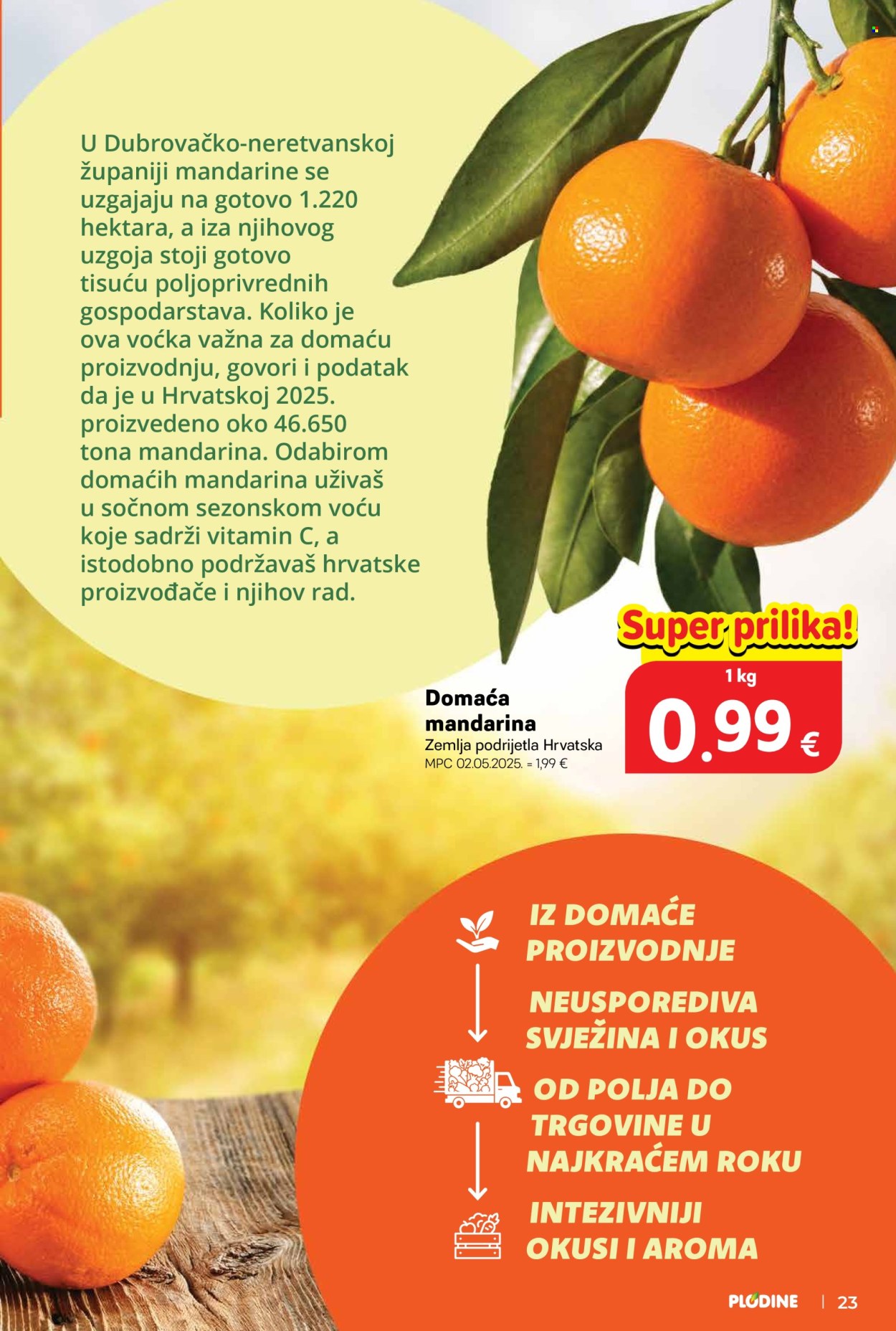Leták Plodine - 7.10.2026 - 13.10.2026. Strana 23