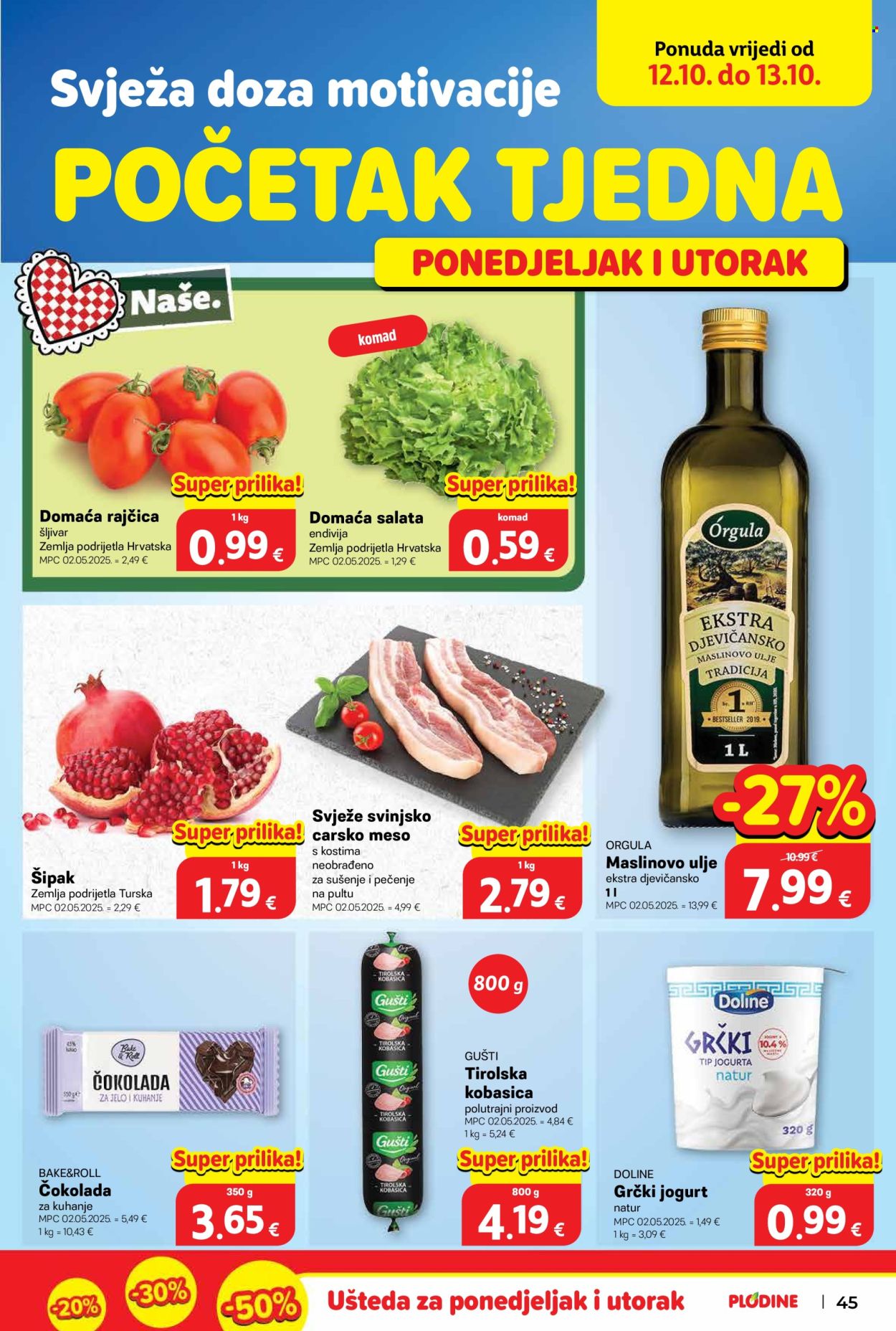 Leták Plodine - 7.10.2026 - 13.10.2026. Strana 45