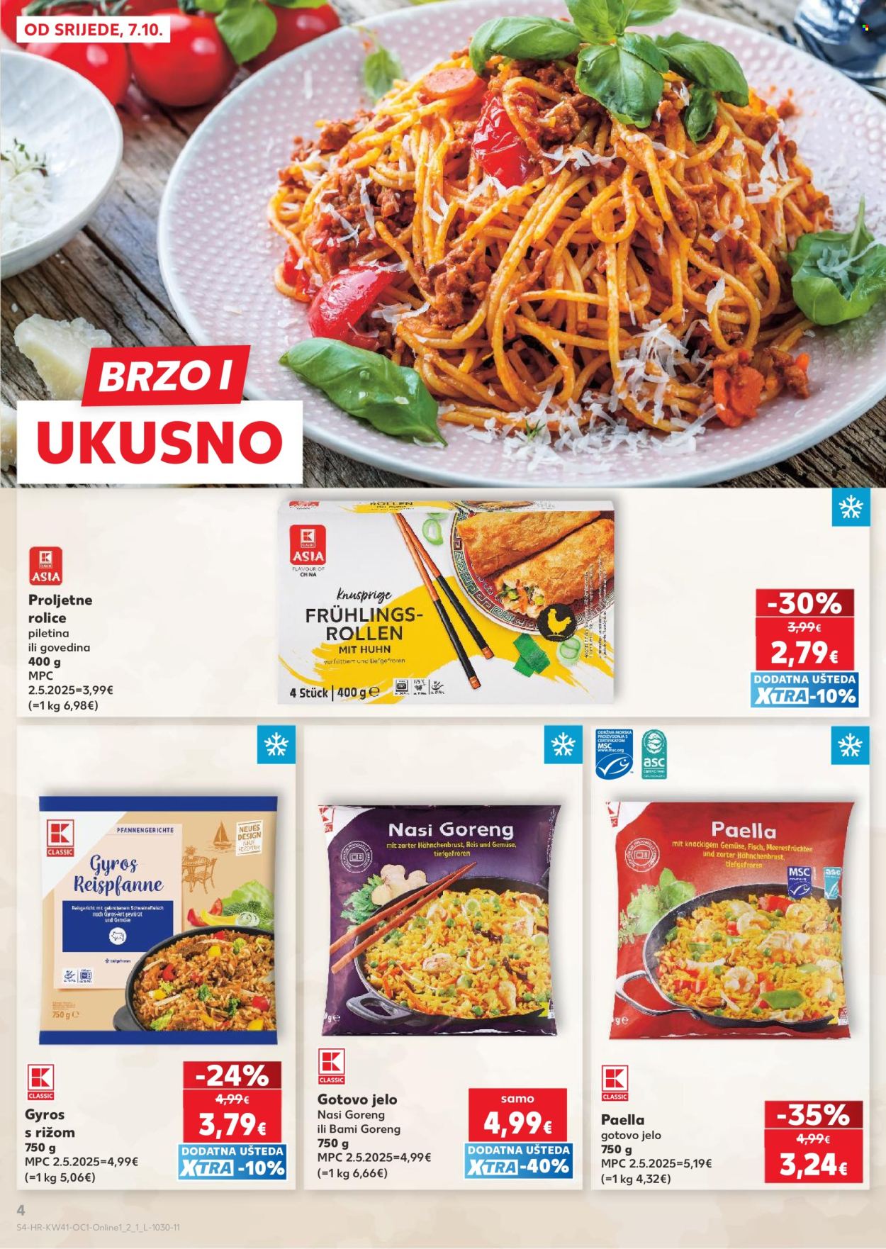 Leták Kaufland - 7.10.2026 - 13.10.2026. Strana 4