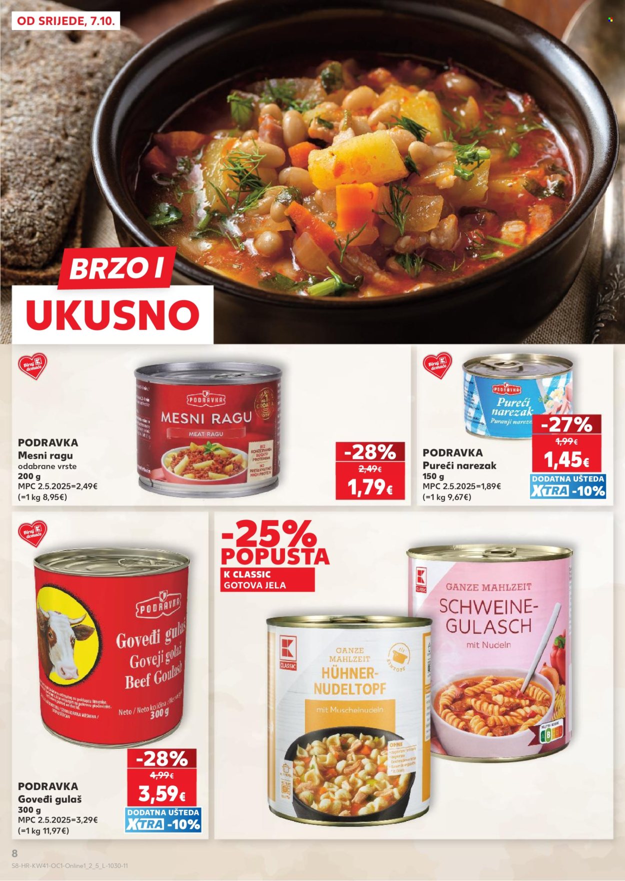 Leták Kaufland - 7.10.2026 - 13.10.2026. Strana 8