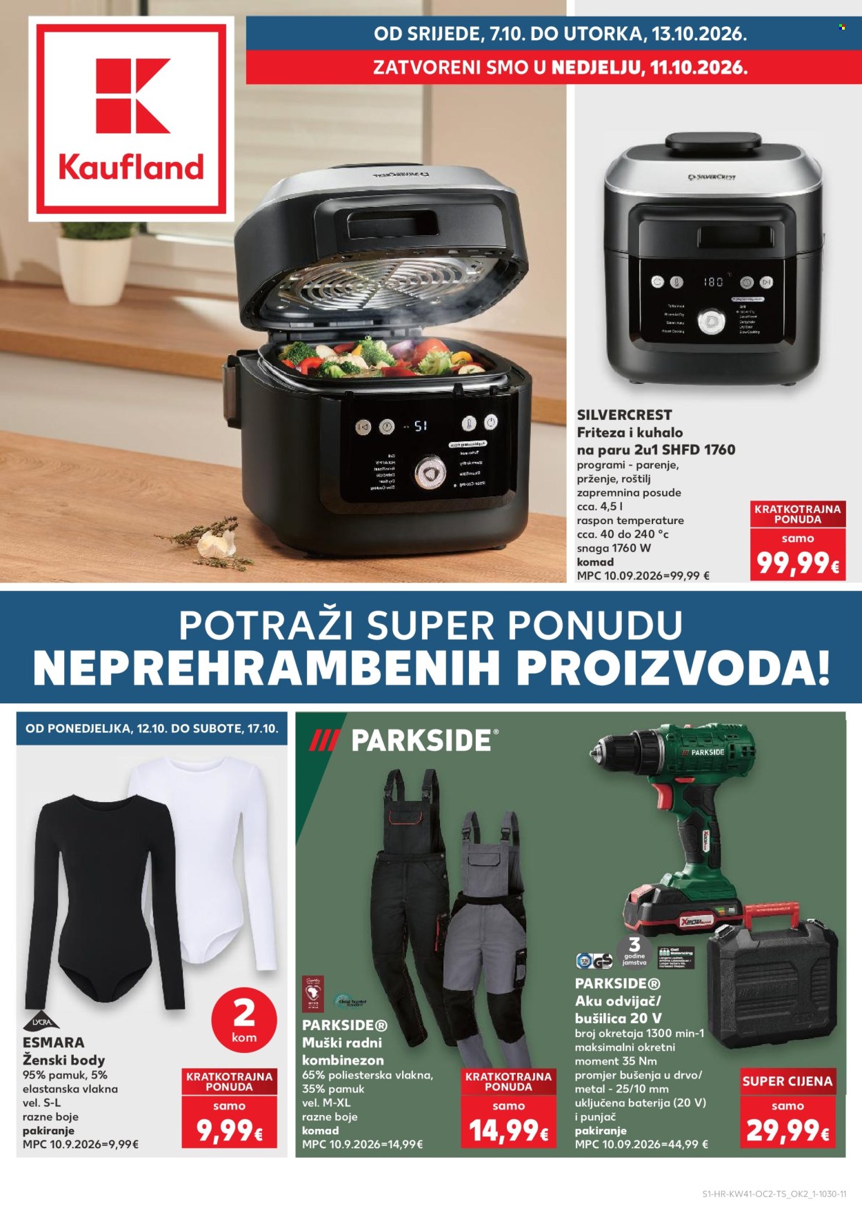 Kaufland katalog - 07.10.2026. - 13.10.2026. Stranica 1
