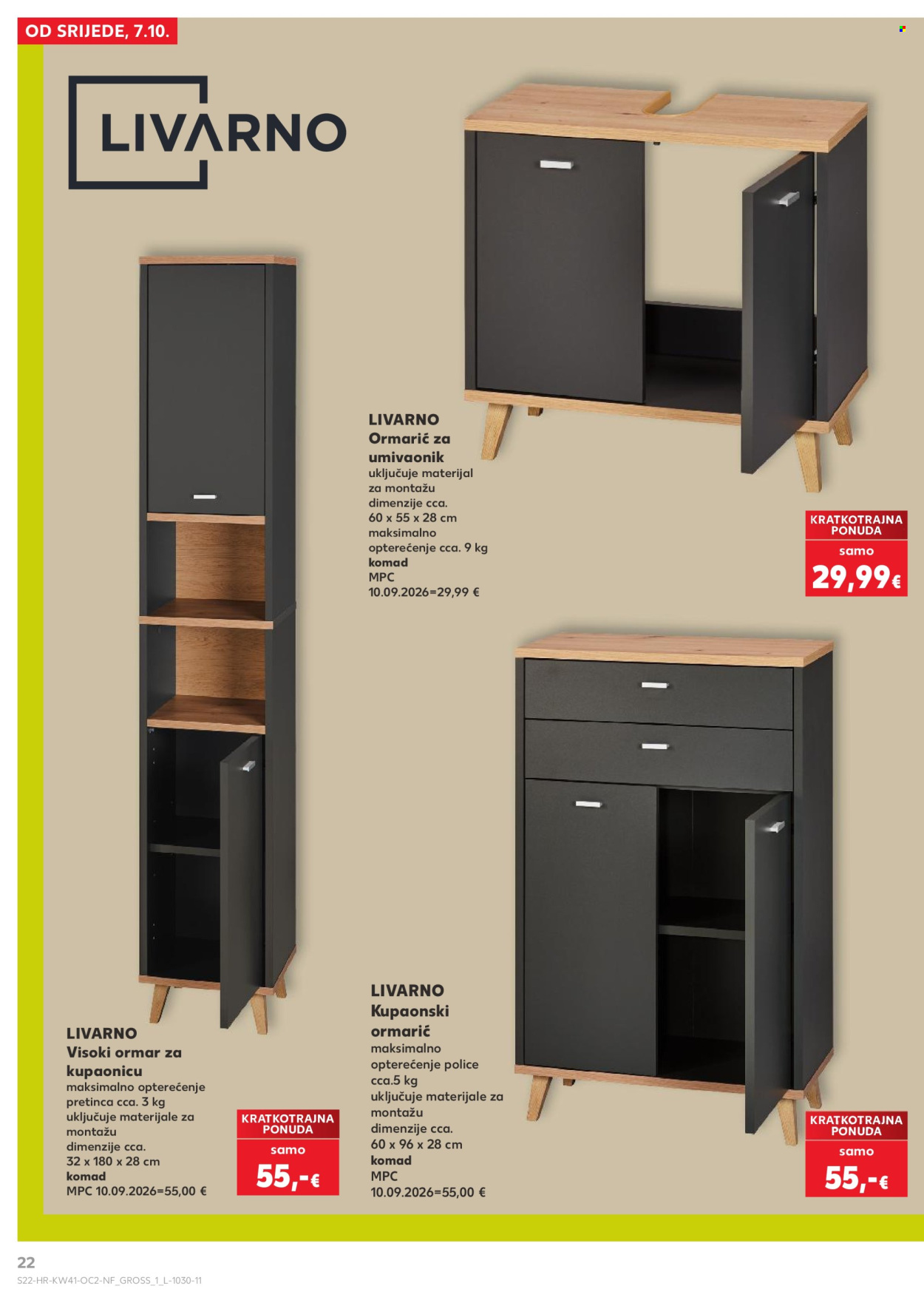 Kaufland katalog - 07.10.2026. - 13.10.2026. Stranica 22