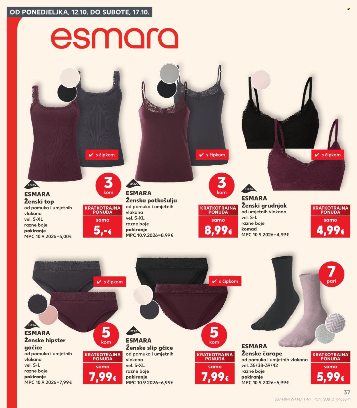 Kaufland katalog - 07.10.2026. - 13.10.2026. Stranica 37