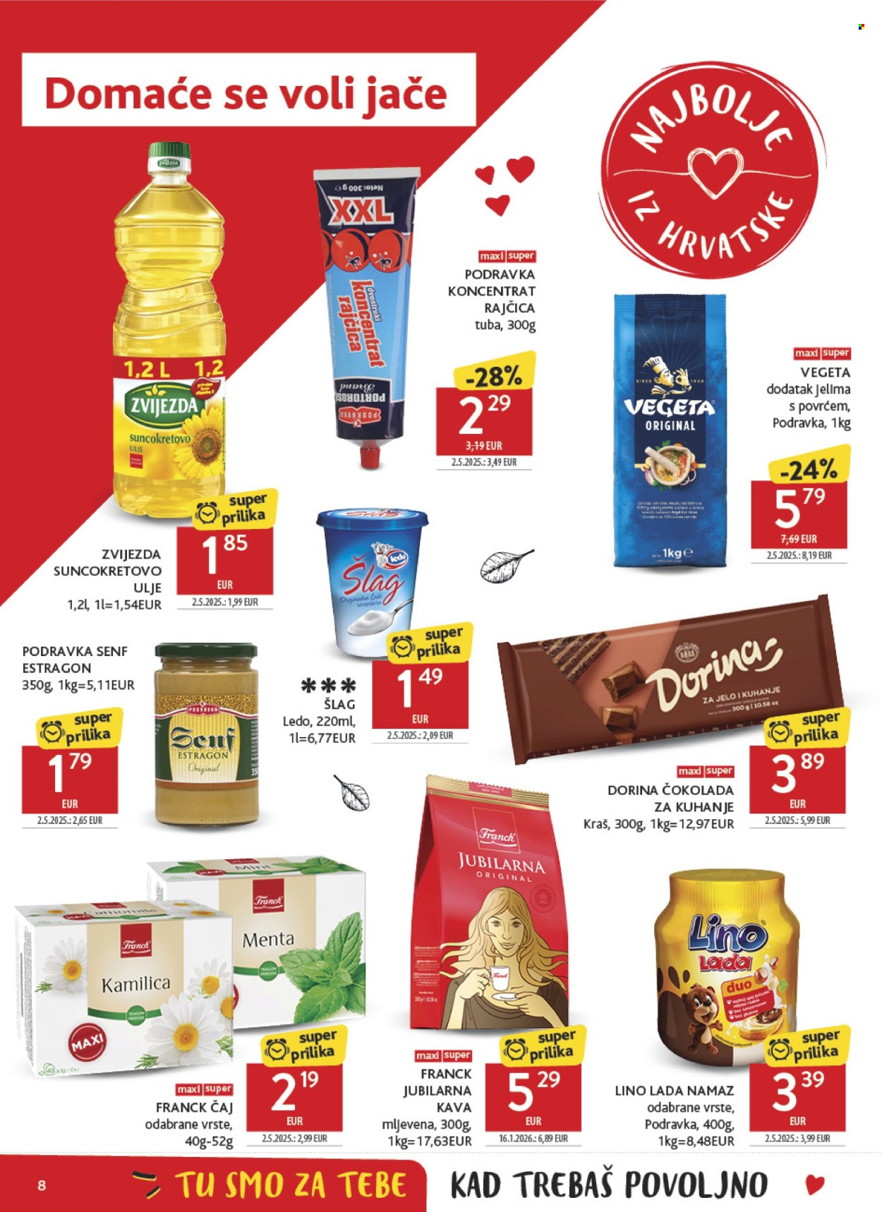 Leták Konzum - 7.10.2026 - 13.10.2026. Strana 8