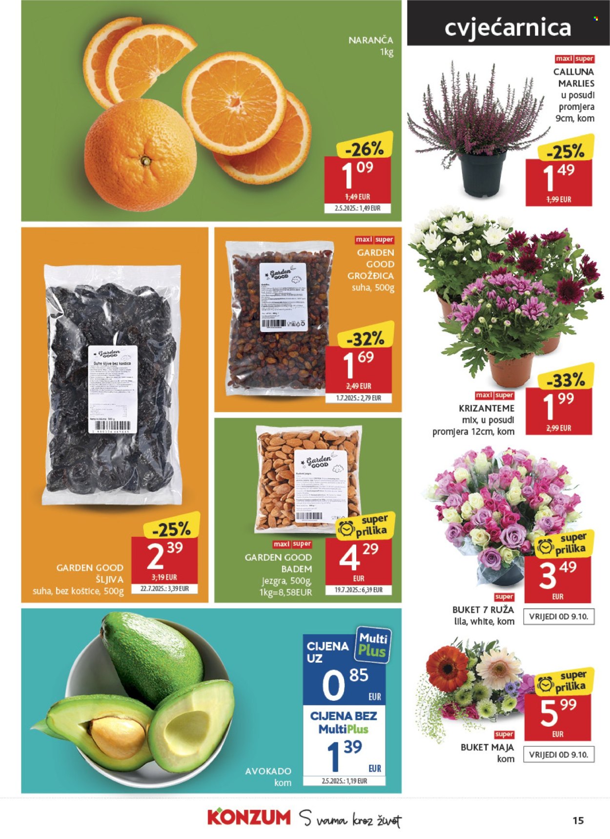 Leták Konzum - 7.10.2026 - 13.10.2026. Strana 15
