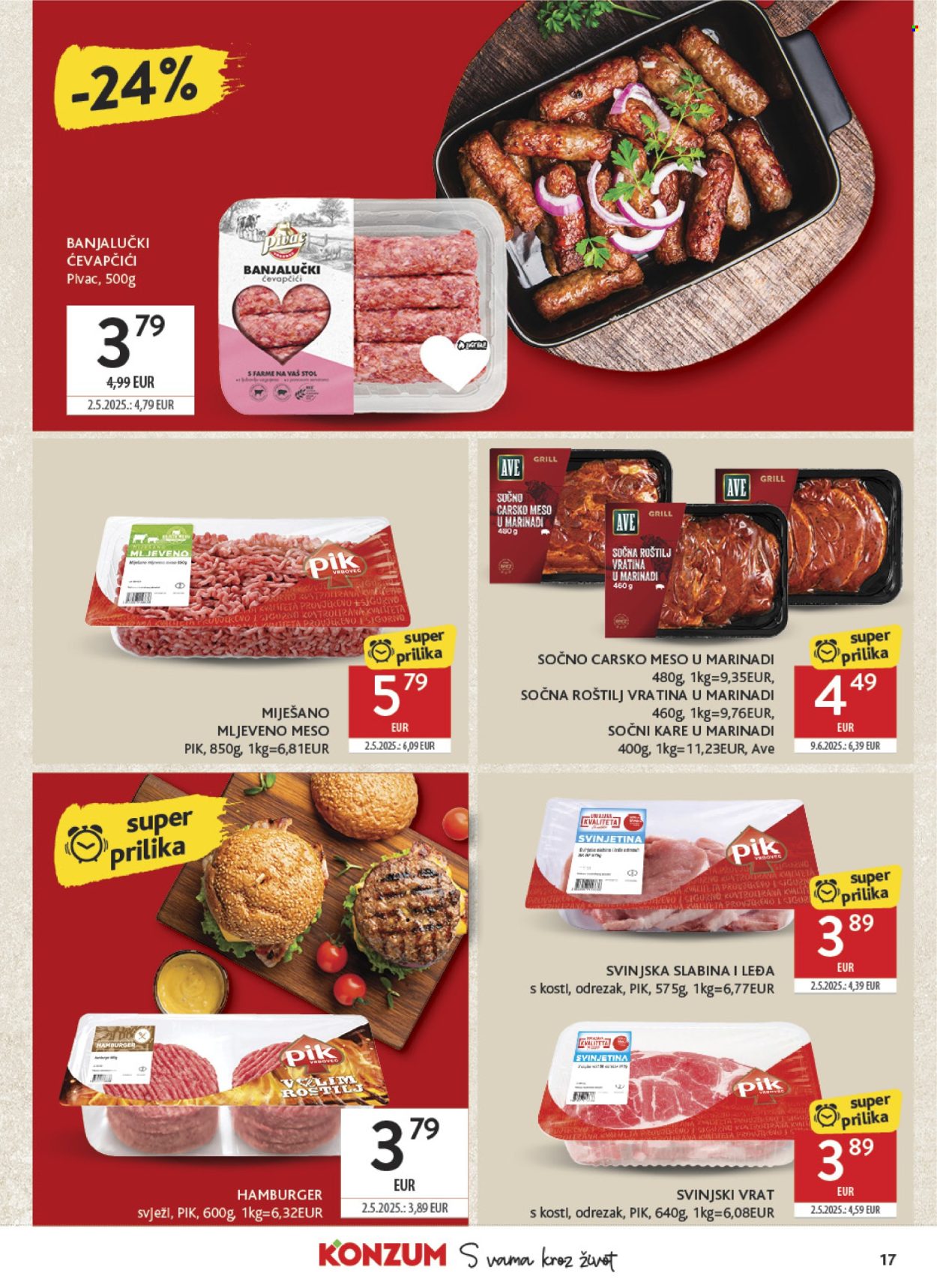 Leták Konzum - 7.10.2026 - 13.10.2026. Strana 17
