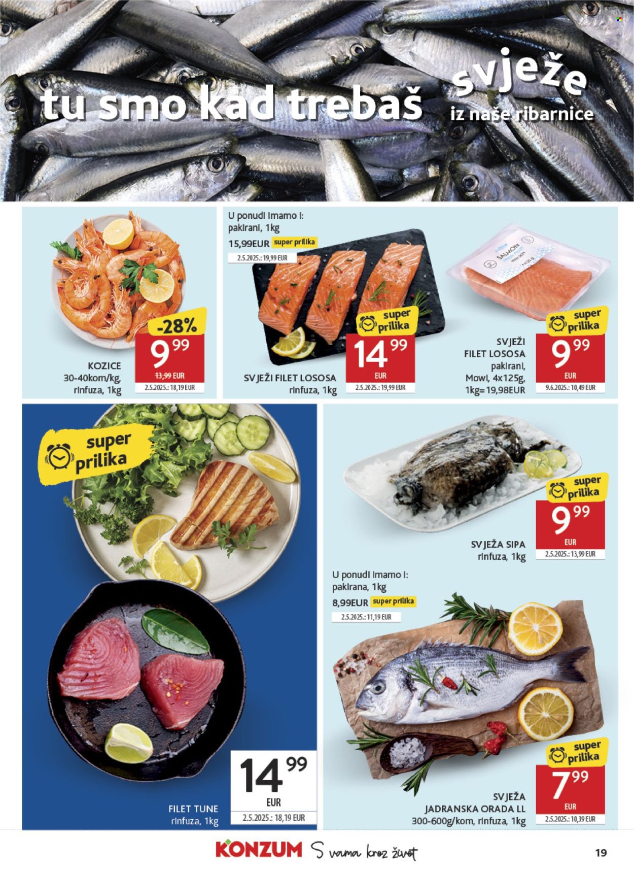 Leták Konzum - 7.10.2026 - 13.10.2026. Strana 19