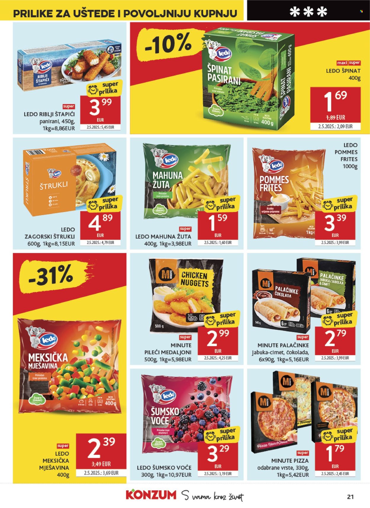 Leták Konzum - 7.10.2026 - 13.10.2026. Strana 21