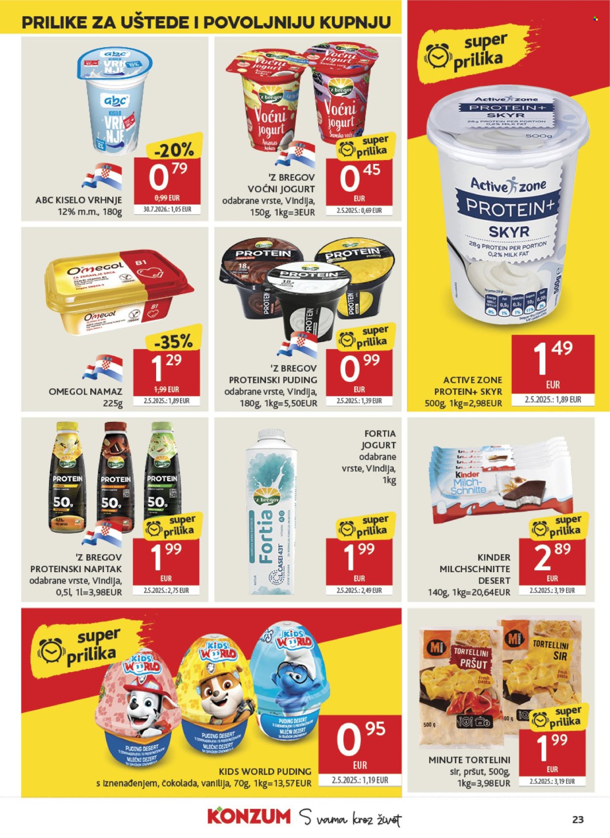 Leták Konzum - 7.10.2026 - 13.10.2026. Strana 23