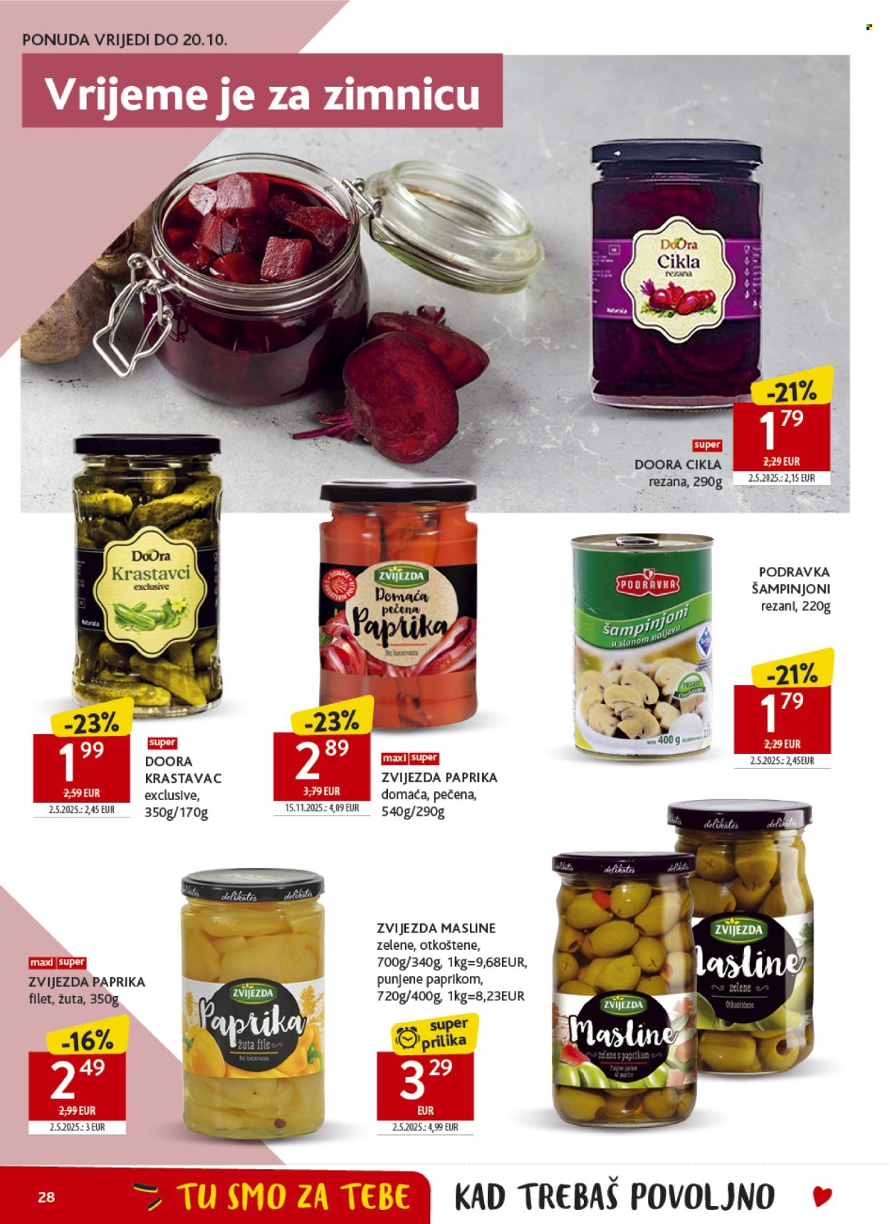Leták Konzum - 7.10.2026 - 13.10.2026. Strana 28