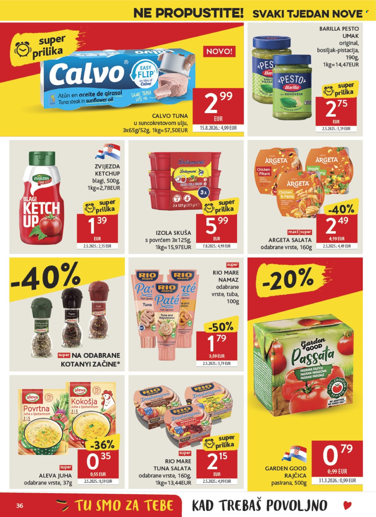 Leták Konzum - 7.10.2026 - 13.10.2026. Strana 36