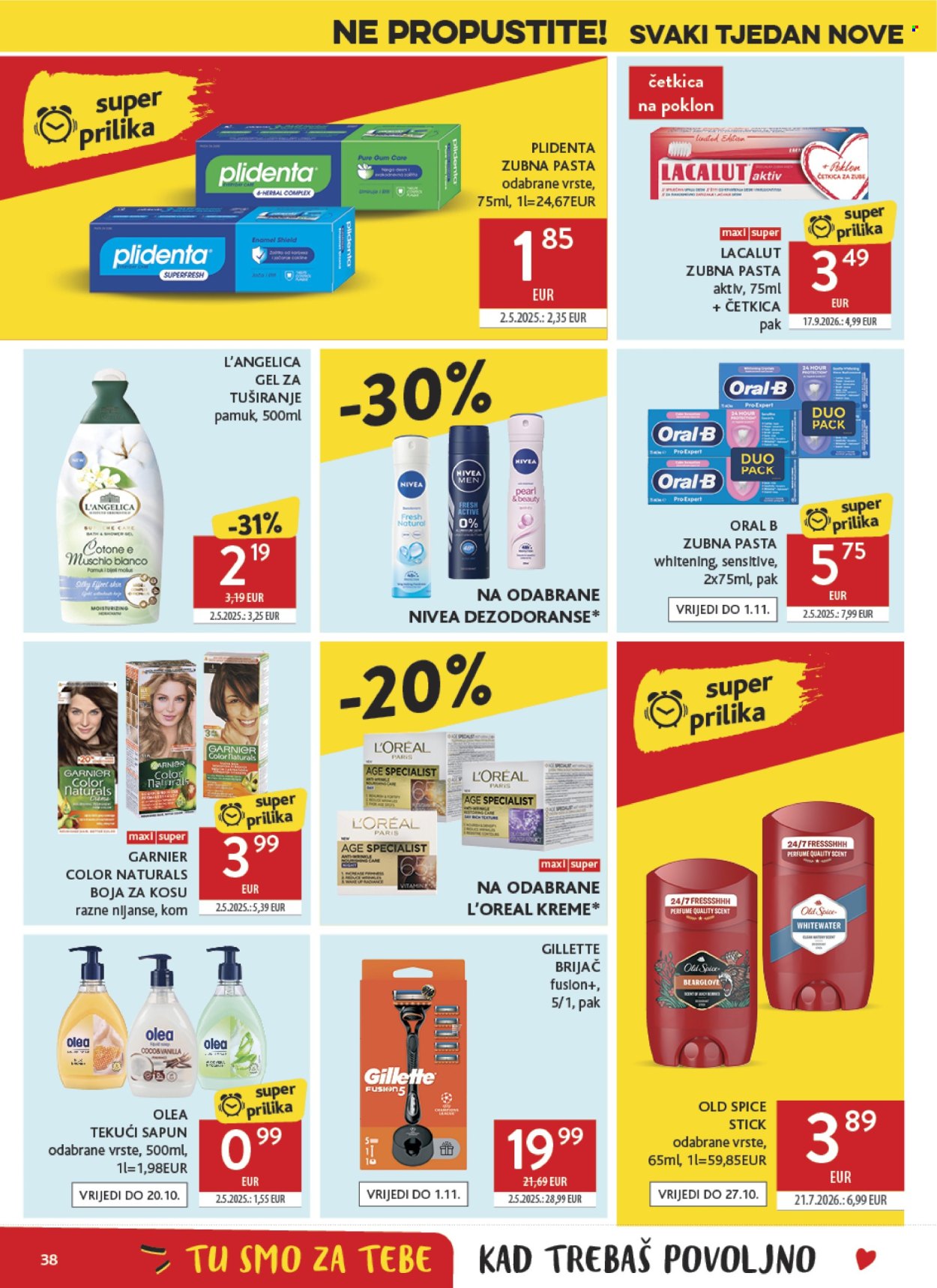 Leták Konzum - 7.10.2026 - 13.10.2026. Strana 38