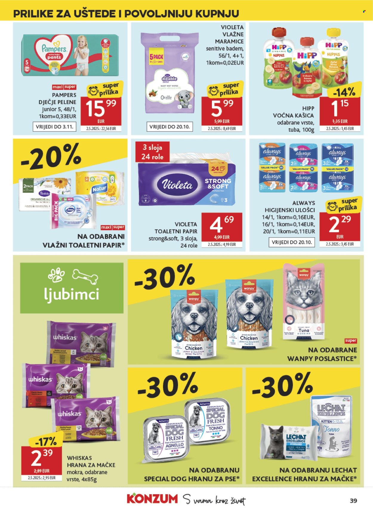 Leták Konzum - 7.10.2026 - 13.10.2026. Strana 39