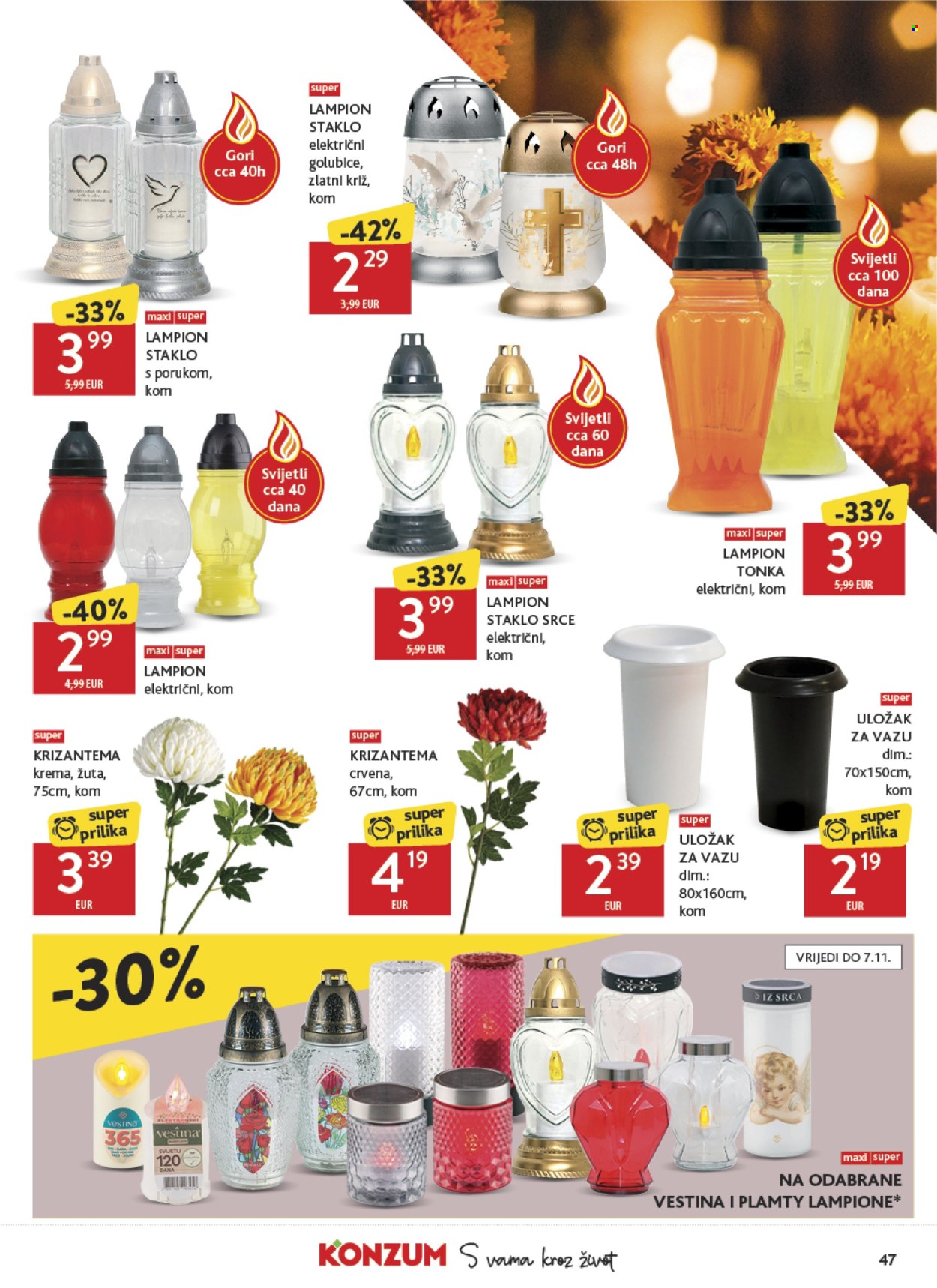 Leták Konzum - 7.10.2026 - 13.10.2026. Strana 47