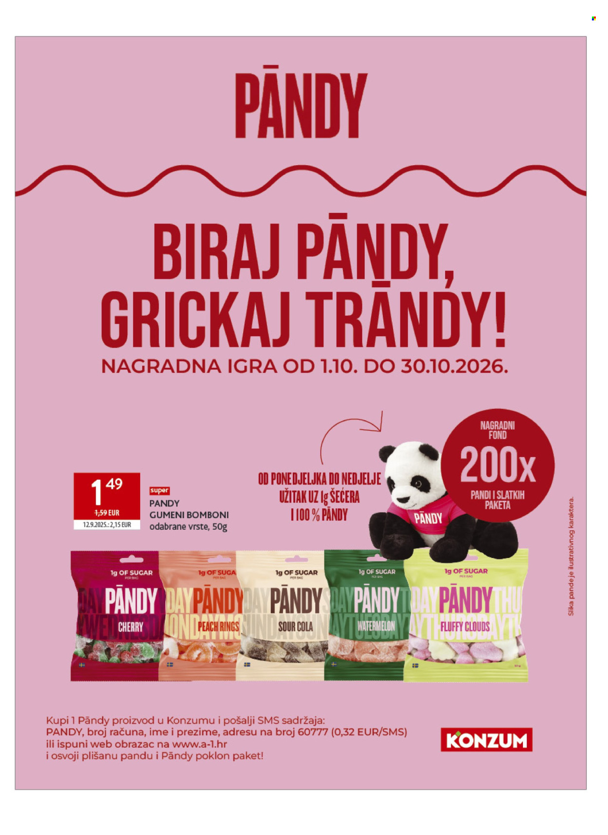 Leták Konzum - 7.10.2026 - 13.10.2026. Strana 52