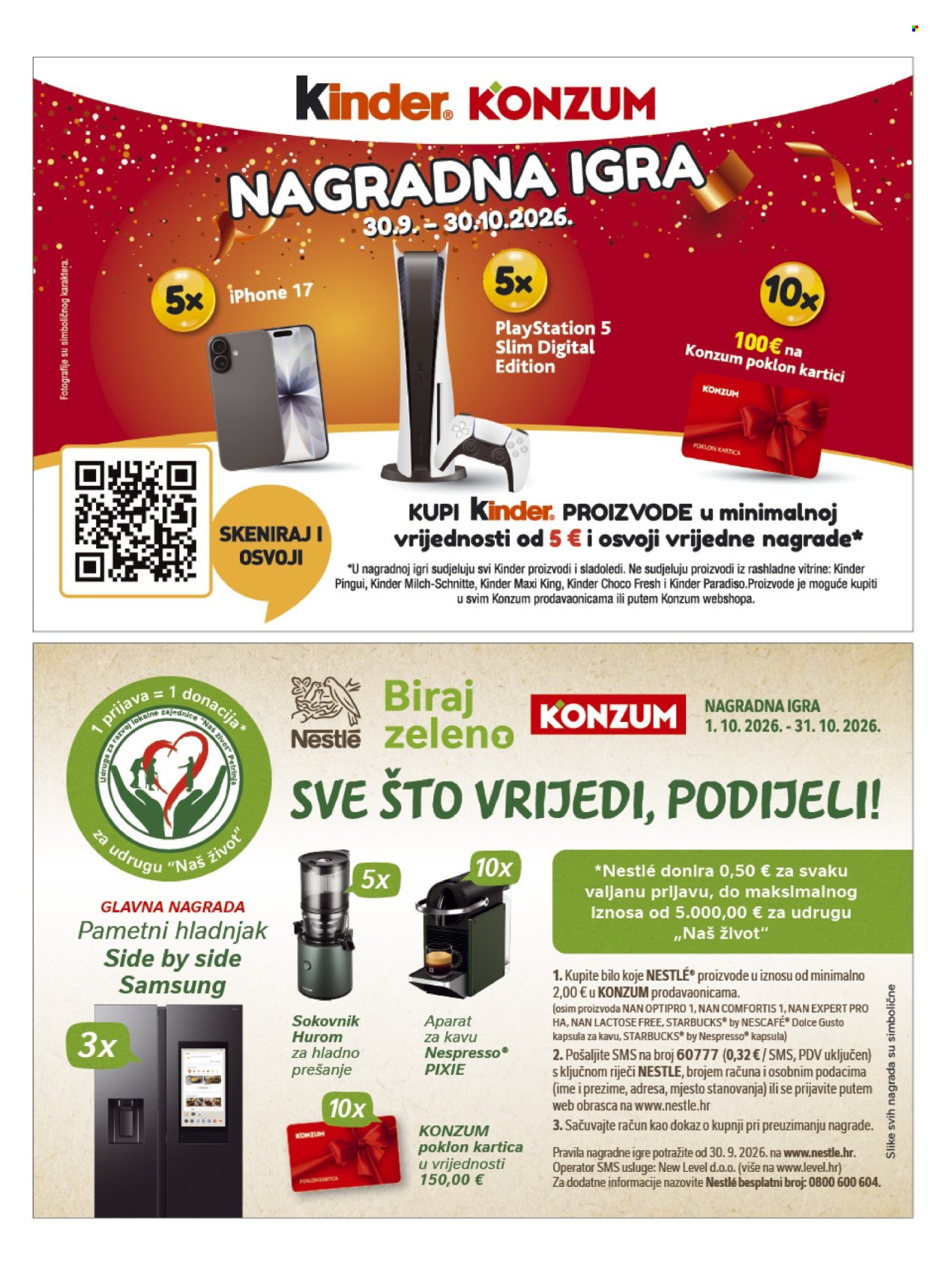 Leták Konzum - 7.10.2026 - 13.10.2026. Strana 55