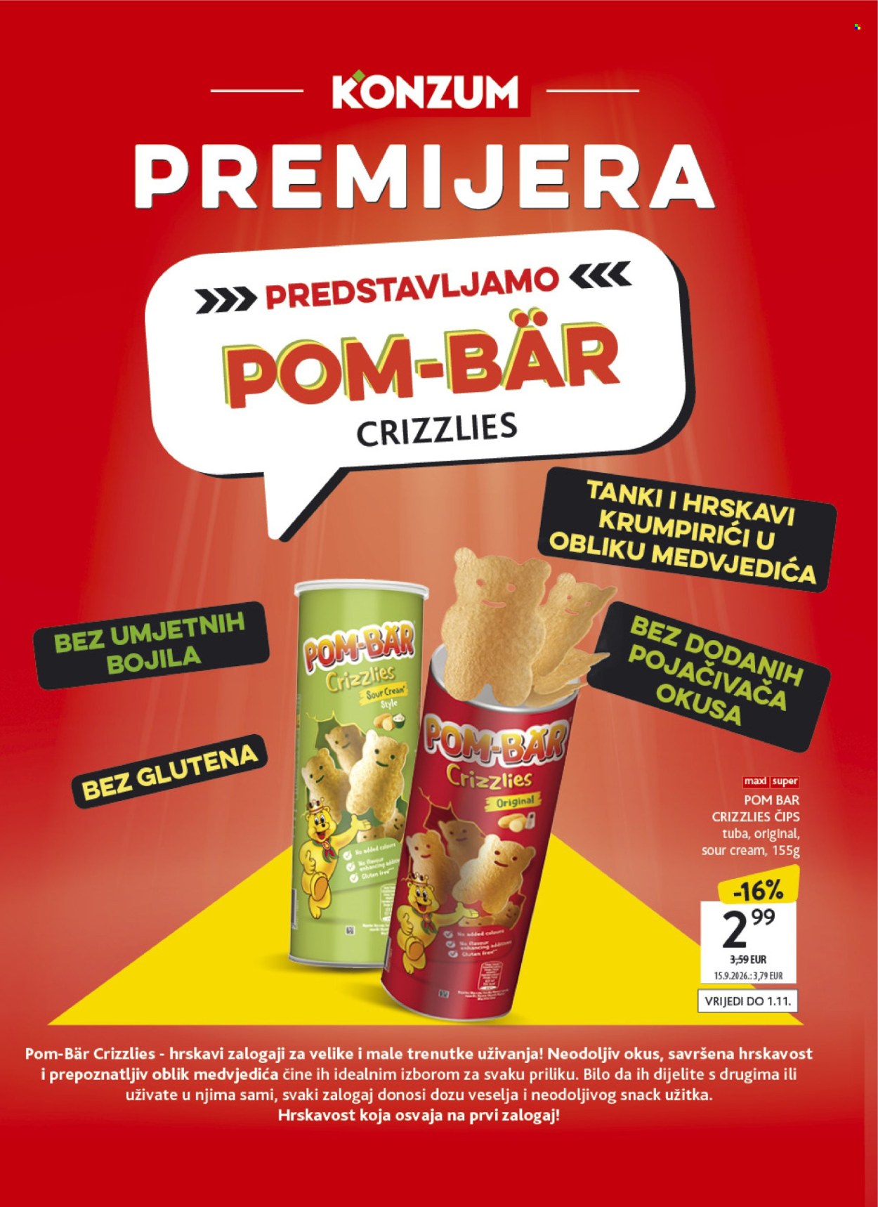 Leták Konzum - 7.10.2026 - 13.10.2026. Strana 57