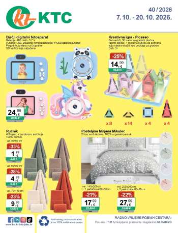 KTC katalog - 07.10.2026. - 20.10.2026.