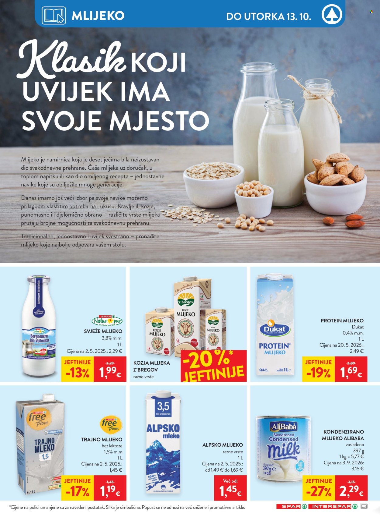 Leták SPAR - 7.10.2026 - 13.10.2026. Strana 22