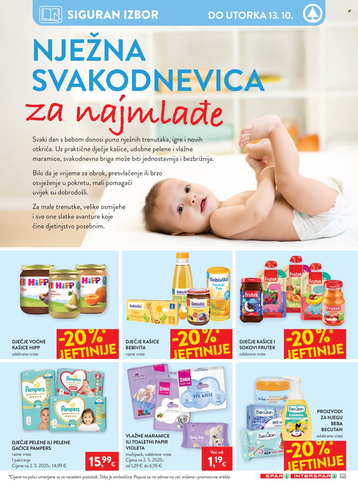 Leták SPAR - 7.10.2026 - 13.10.2026. Strana 25