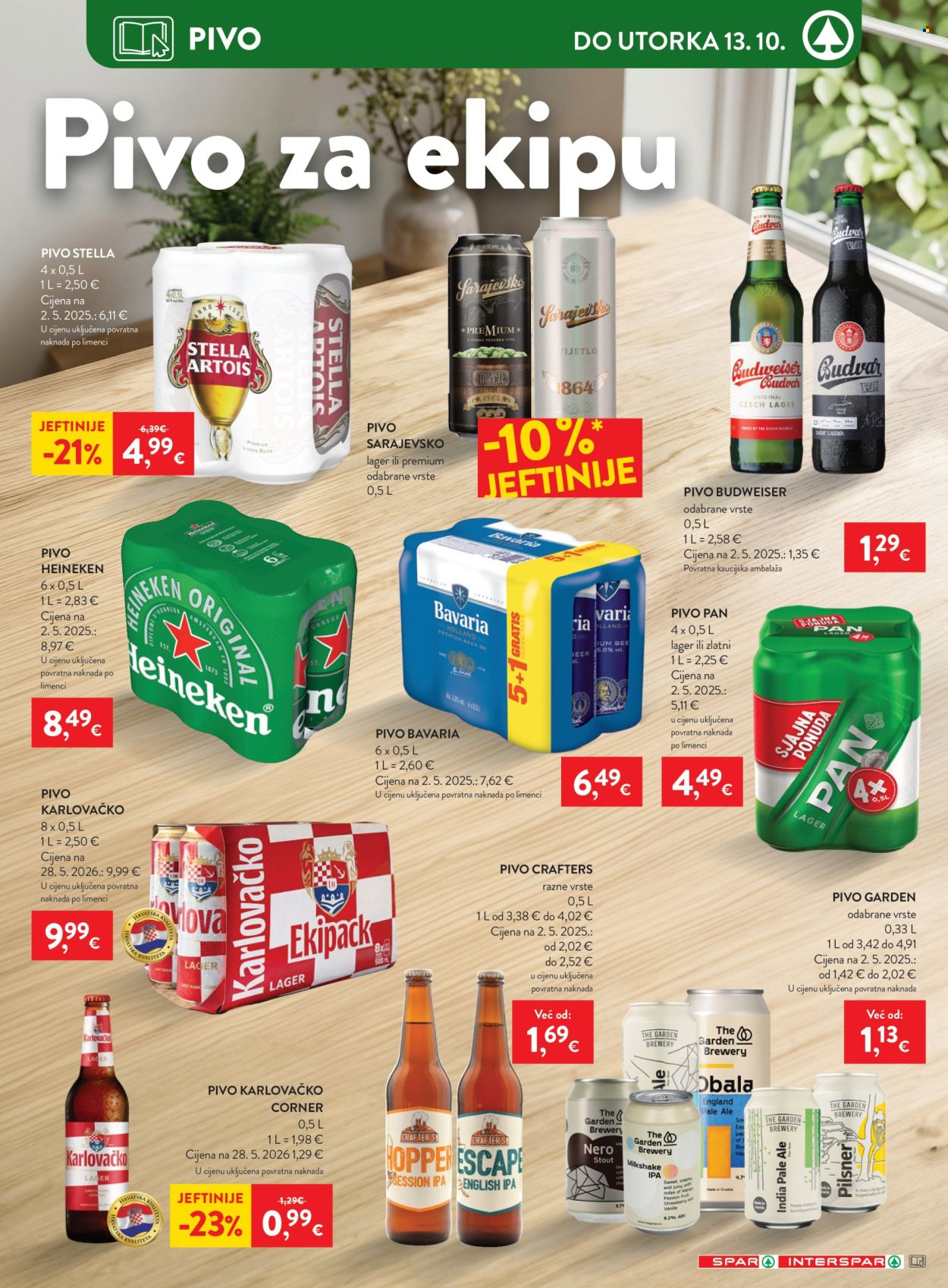 Leták SPAR - 7.10.2026 - 13.10.2026. Strana 29