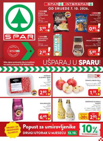 INTERSPAR katalog - 07.10.2026. - 13.10.2026.