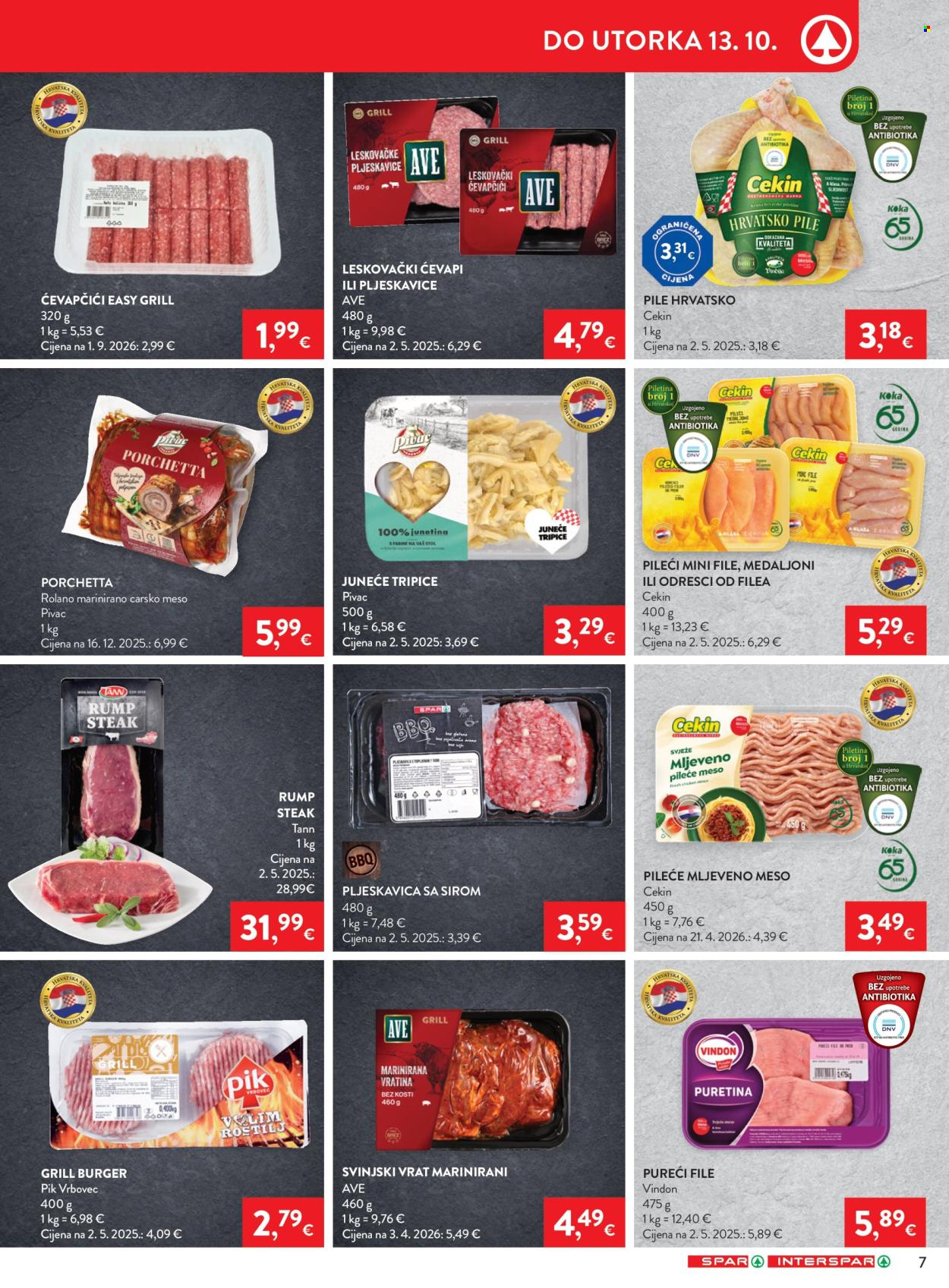 Leták INTERSPAR - 7.10.2026 - 13.10.2026. Strana 9