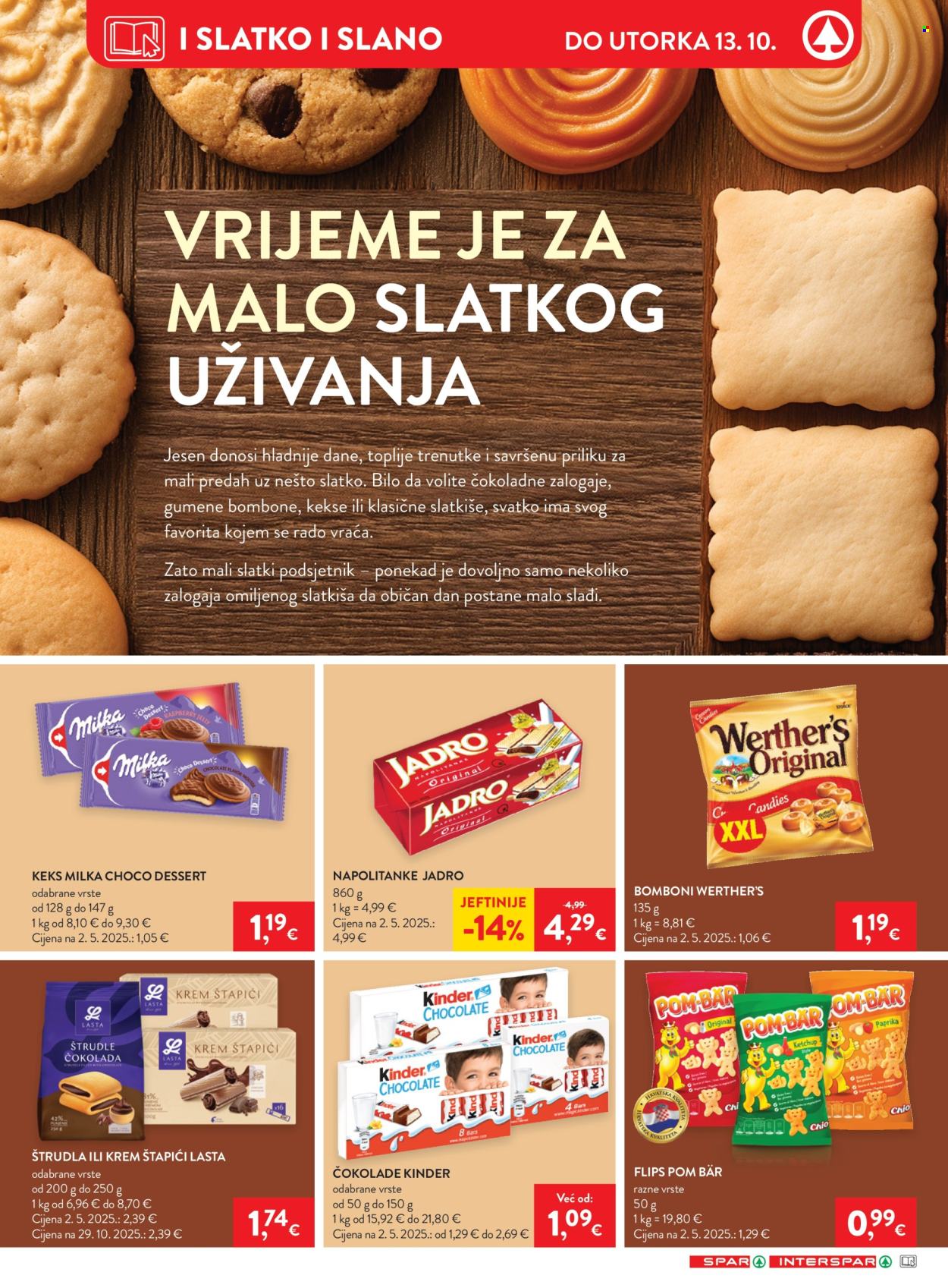 Leták INTERSPAR - 7.10.2026 - 13.10.2026. Strana 27