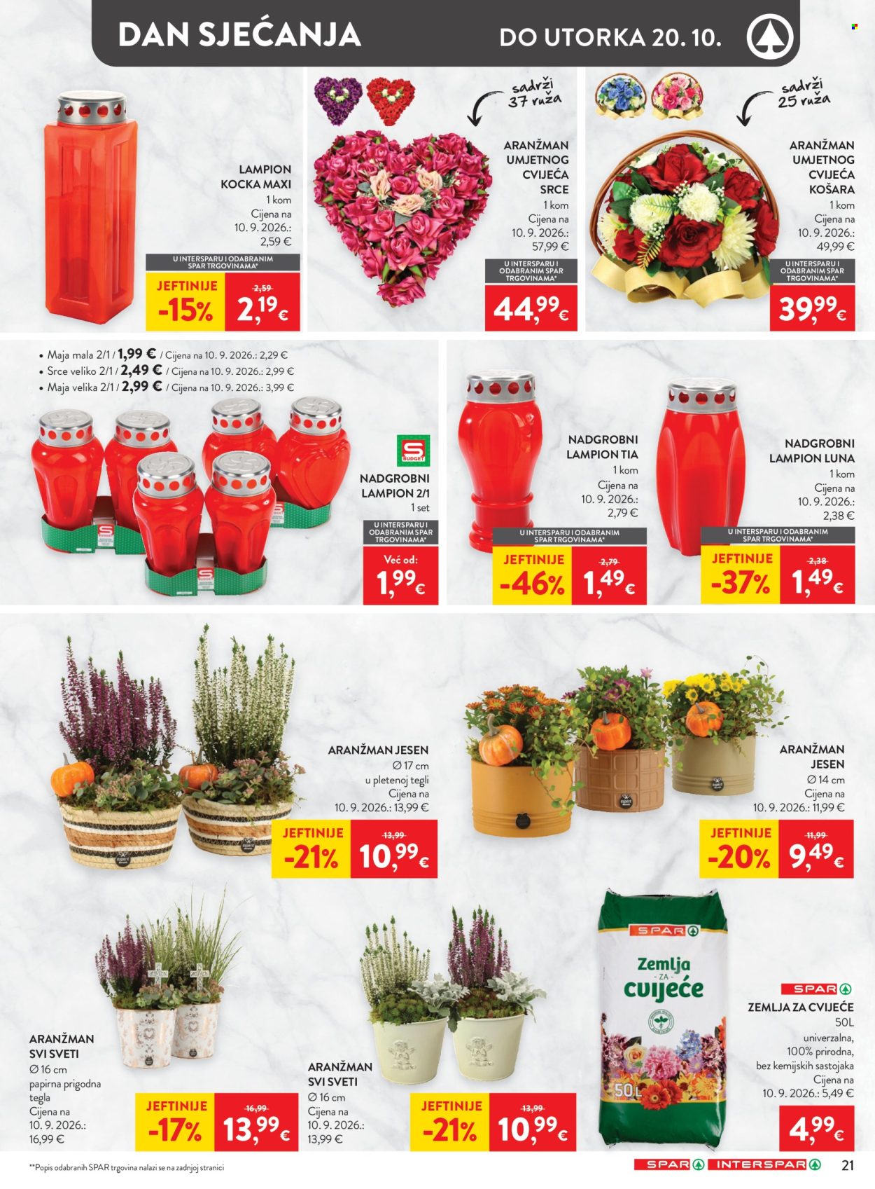 Leták INTERSPAR - 7.10.2026 - 13.10.2026. Strana 39