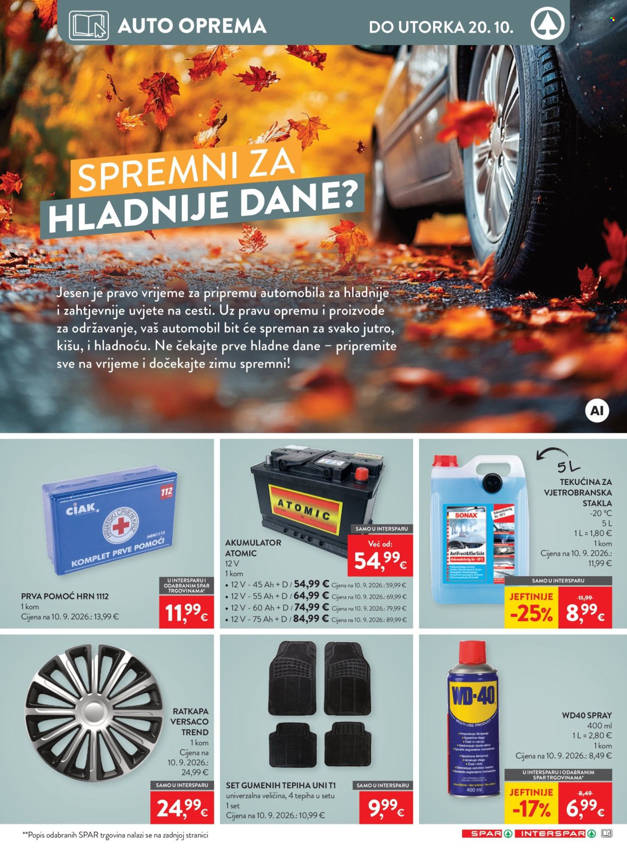 Leták INTERSPAR - 7.10.2026 - 13.10.2026. Strana 42