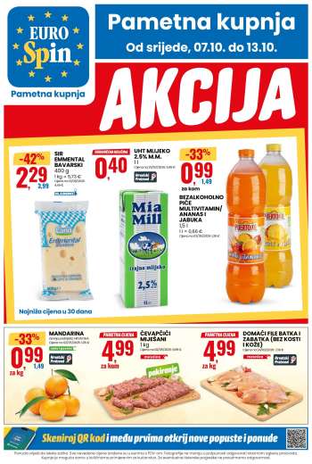 Eurospin katalog - 07.10.2026. - 13.10.2026.