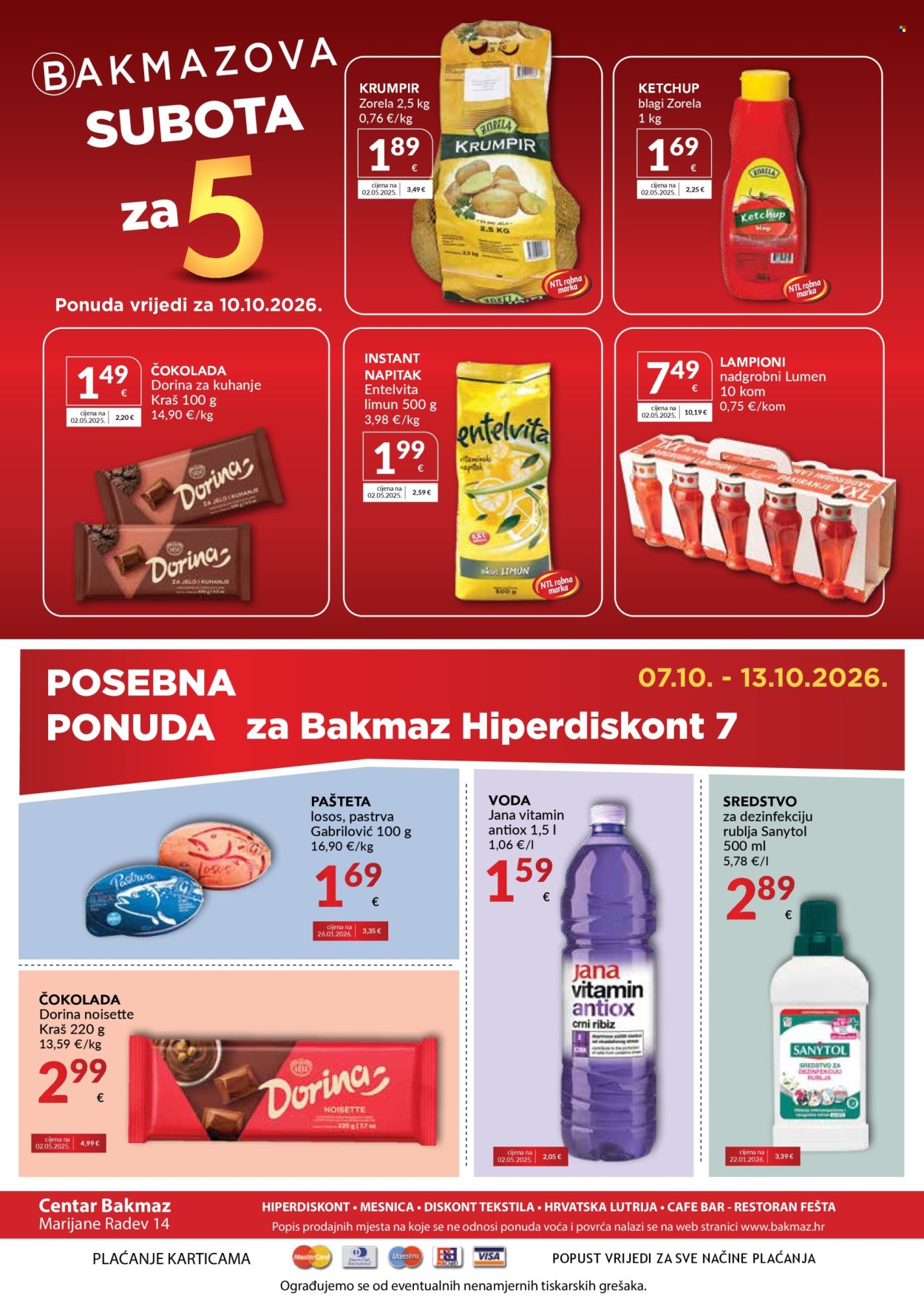 Leták Bakmaz - 7.10.2026 - 13.10.2026. Strana 8