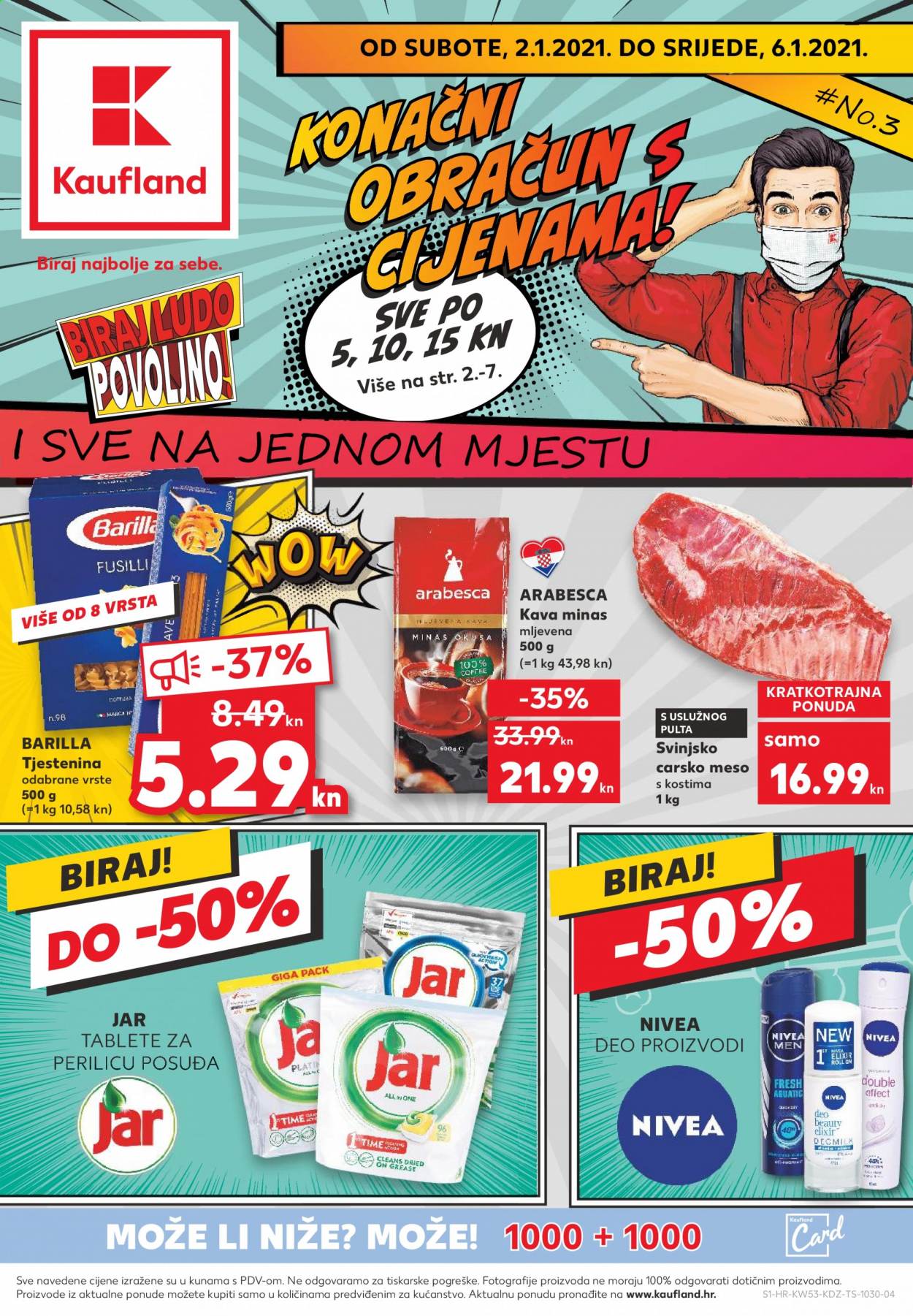 Kaufland katalog - 02.01.2021. - 06.01.2021. Stranica 1
